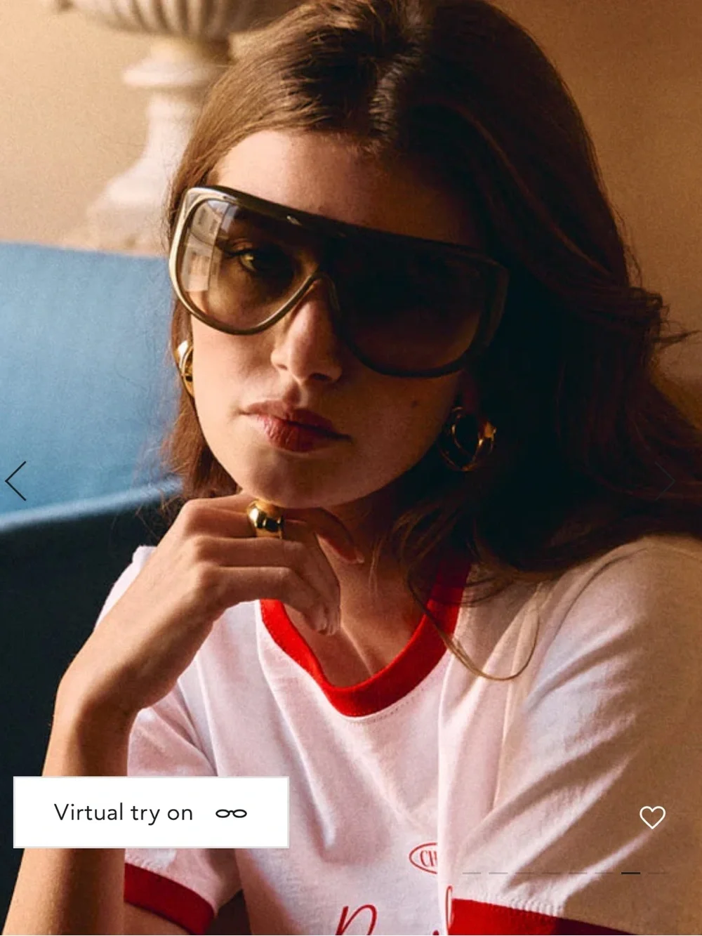 Jimmy Fairly The Luz Oversized Shield Sunglasses in Green